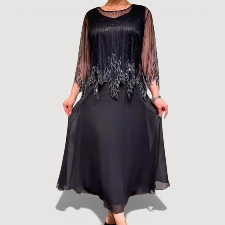DORIS – Robe midi élégante