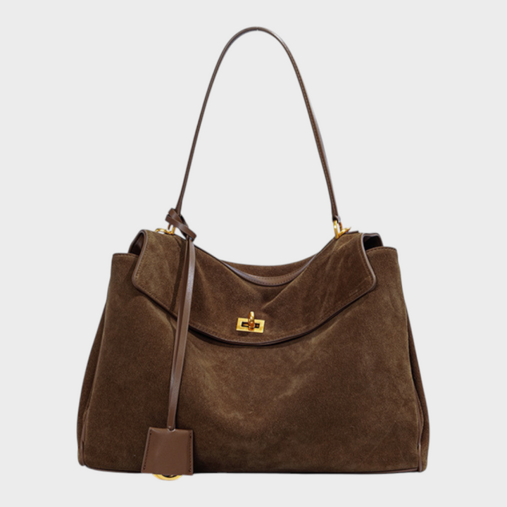 Amandine | Sac à bandoulière à structure souple avec rabat magnétique et bandoulière réglable
