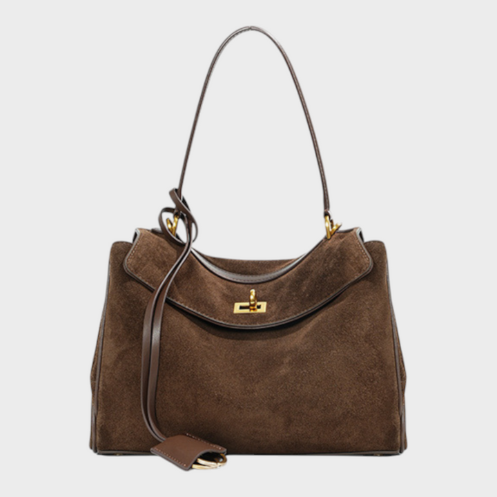 Amandine | Sac à bandoulière à structure souple avec rabat magnétique et bandoulière réglable