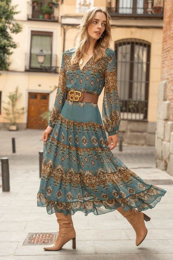 Ceres | Robe midi éthérée