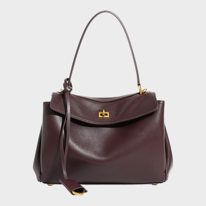 Amandine | Sac à bandoulière à structure souple avec rabat magnétique et bandoulière réglable