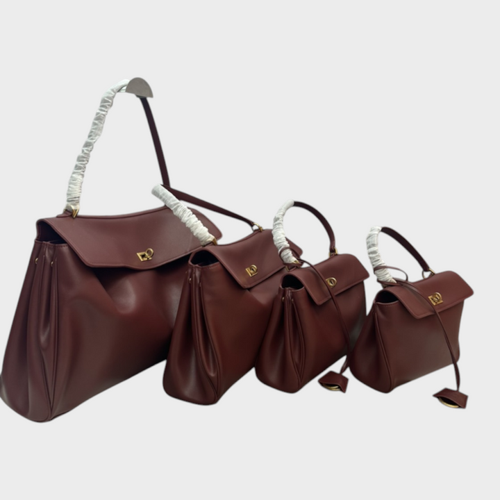Amandine | Sac à bandoulière à structure souple avec rabat magnétique et bandoulière réglable