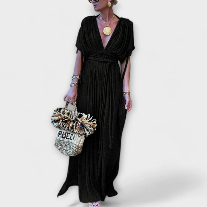Robe kimono maxi style grec