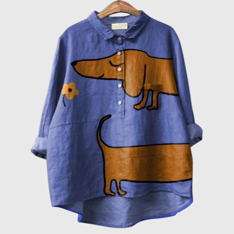 Asta | Blouse - Chien 3