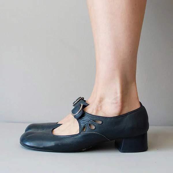 Federica | Sandales en cuir avec boucle