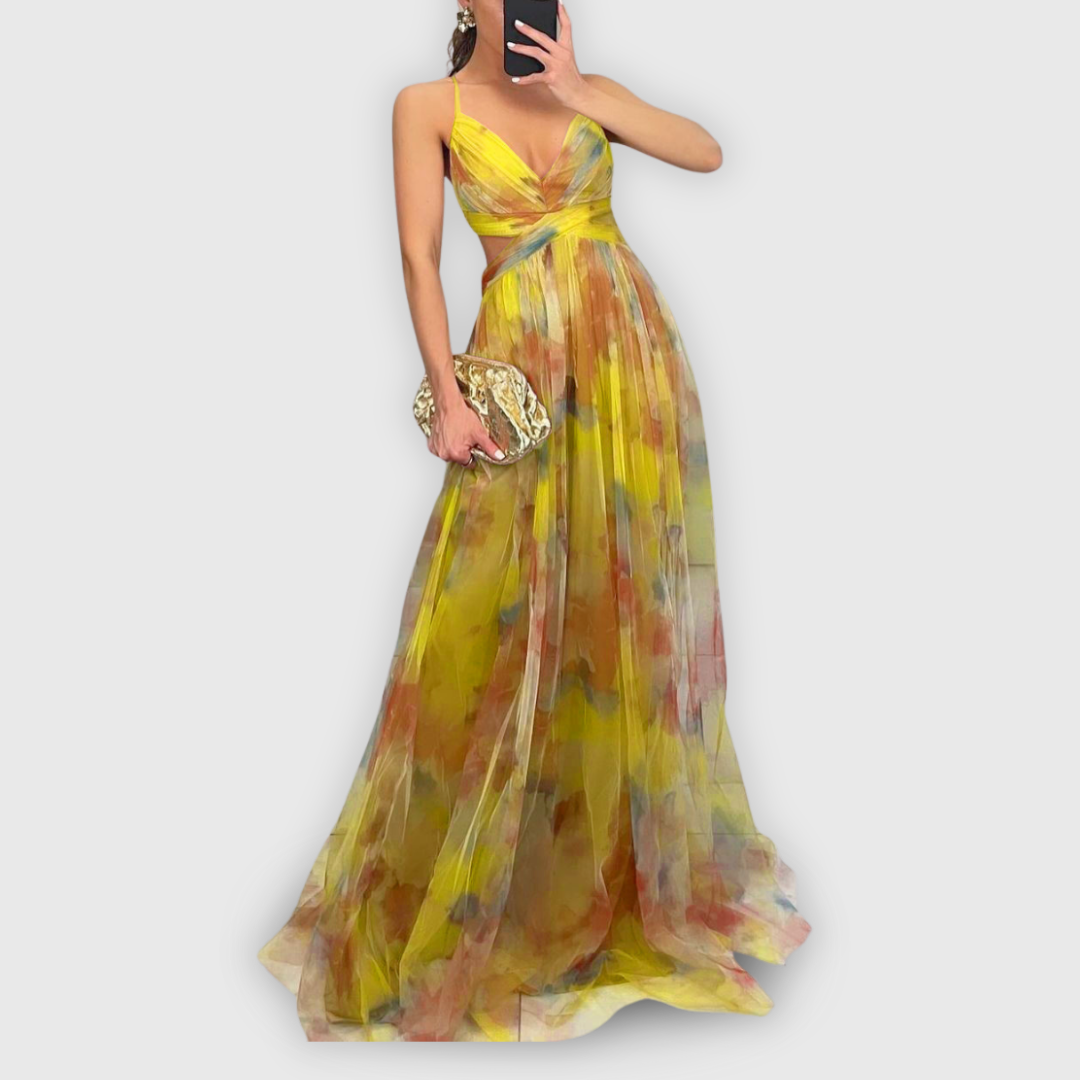 Dora | Robe maxi premium faite à la main