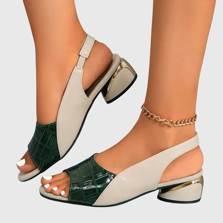 Whitney™ | Elegant Leather Sandals
