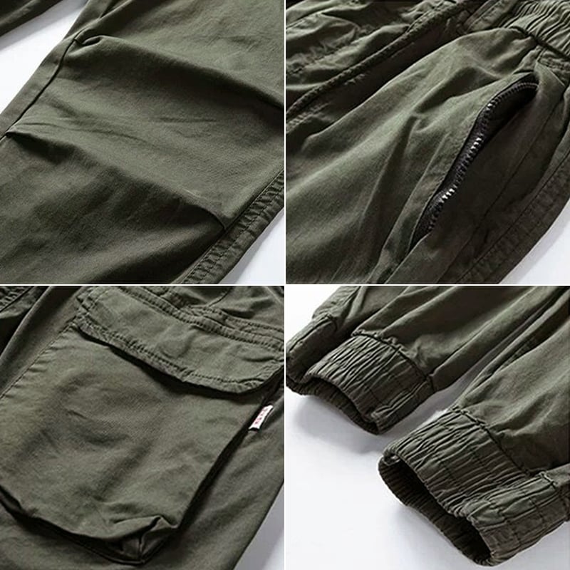 Lucas™ - Pantalon cargo slim avec poches pratiques
