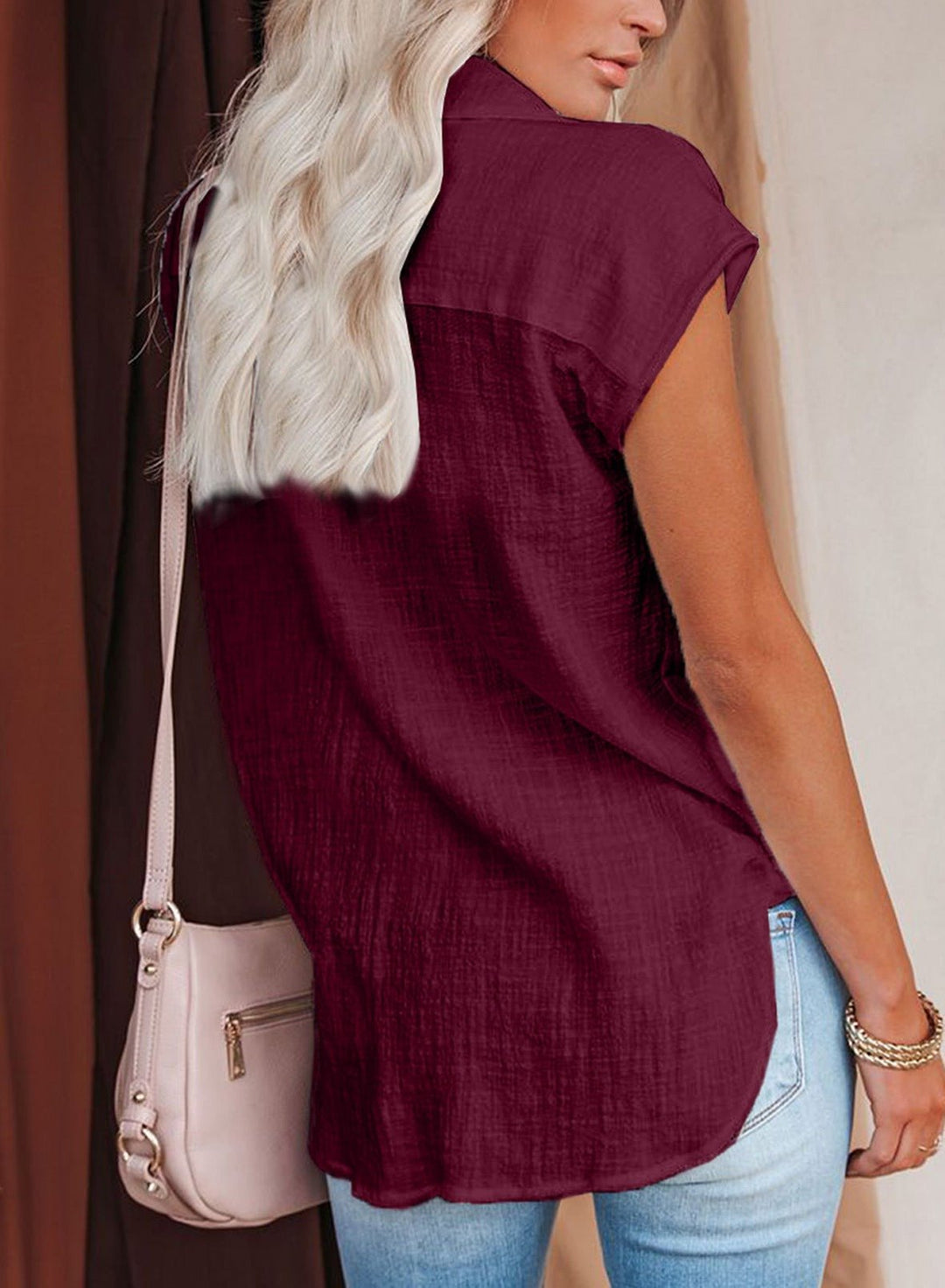 Leonie | Blouse d'été décontractée