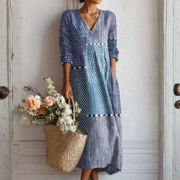 Ava™ - Robe rétro en lin
