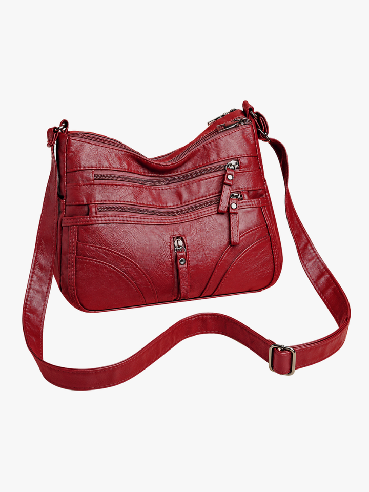 Aline | Practical Crossbody Zip Bag with Multiple Compartments