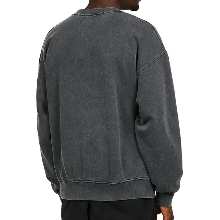 Sweat-shirt confortable en coton Marcus | à col rond et à manches longues