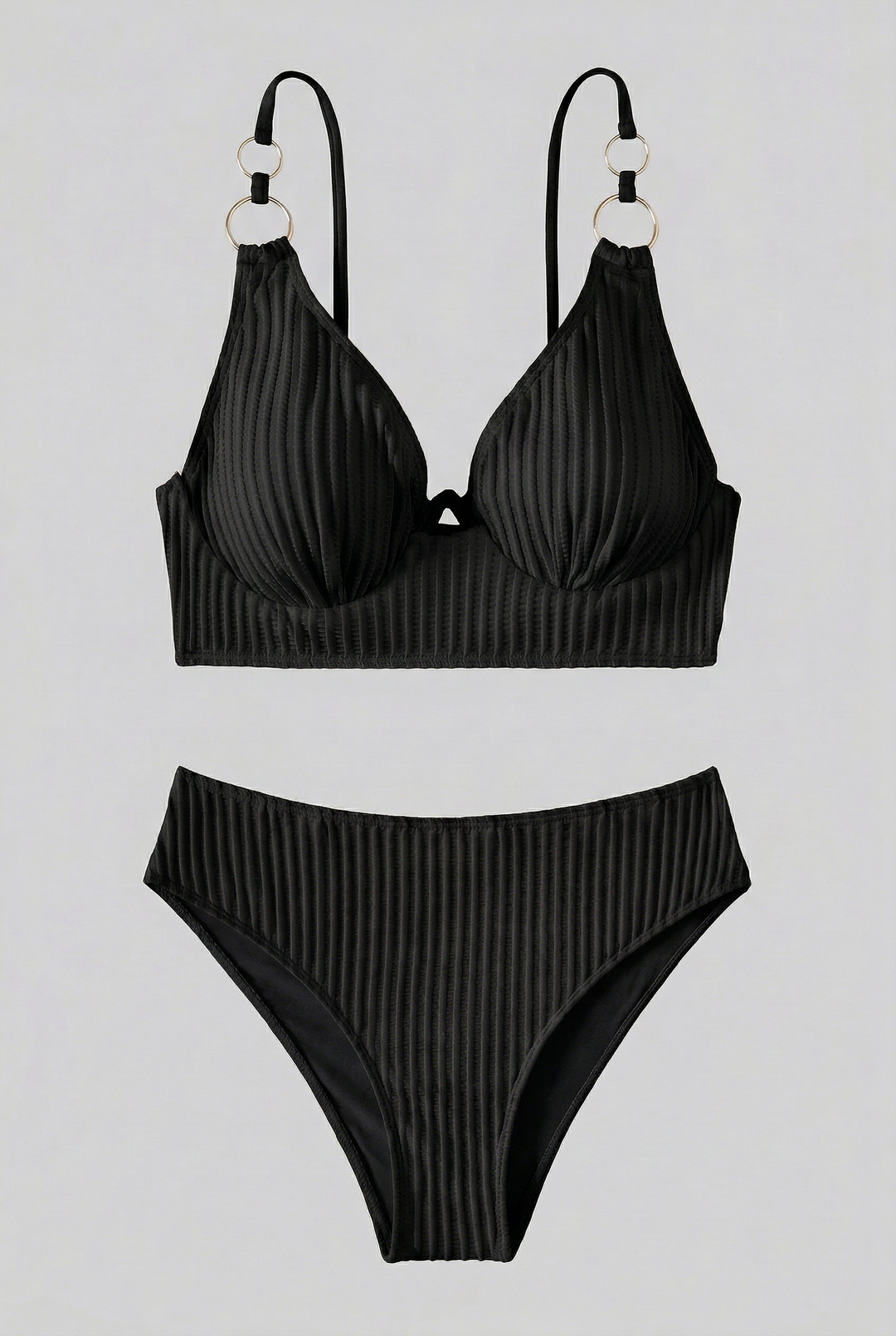 Flattering High-Waisted Bikini Set