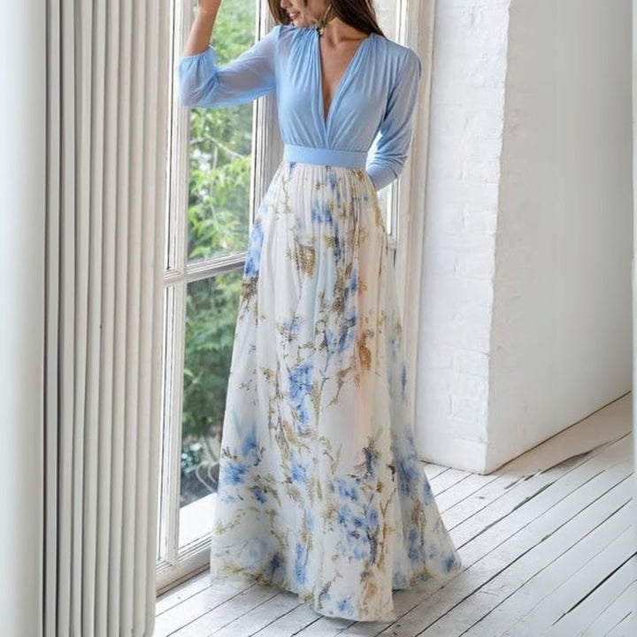 Dolores | Robe maxi florale élégante