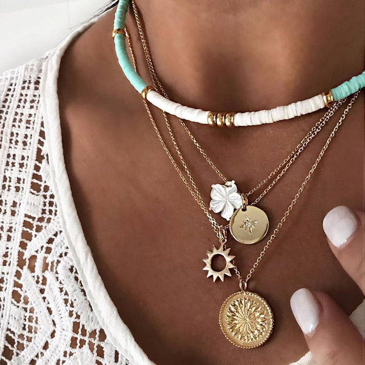 Ensemble de colliers