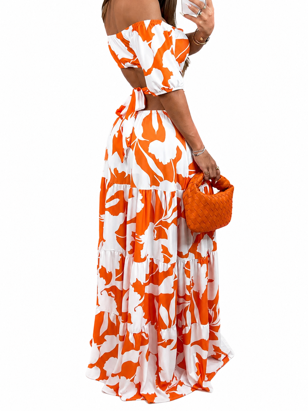Alice | Off-Shoulder Floral Maxi Dress