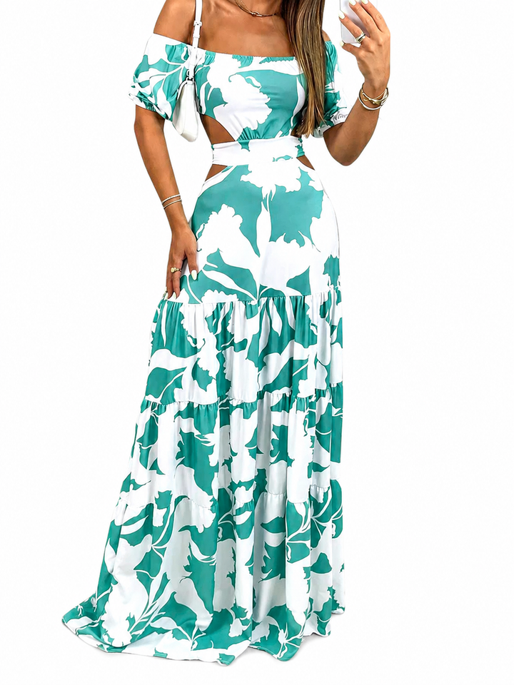 Alice | Off-Shoulder Floral Maxi Dress