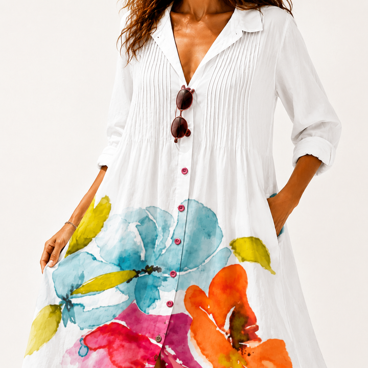 Boho Maxi Dress – Elegant Flowy Summer Dress for Women