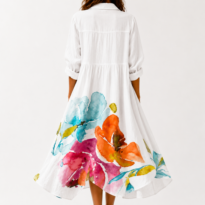 Boho Maxi Dress – Elegant Flowy Summer Dress for Women