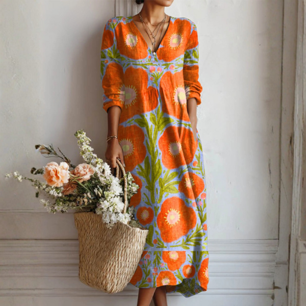 Claire™ - Robe florale enchantée