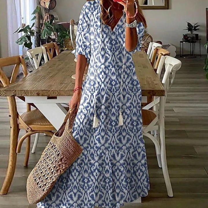 Dianna | Robe bohème couvrant le ventre