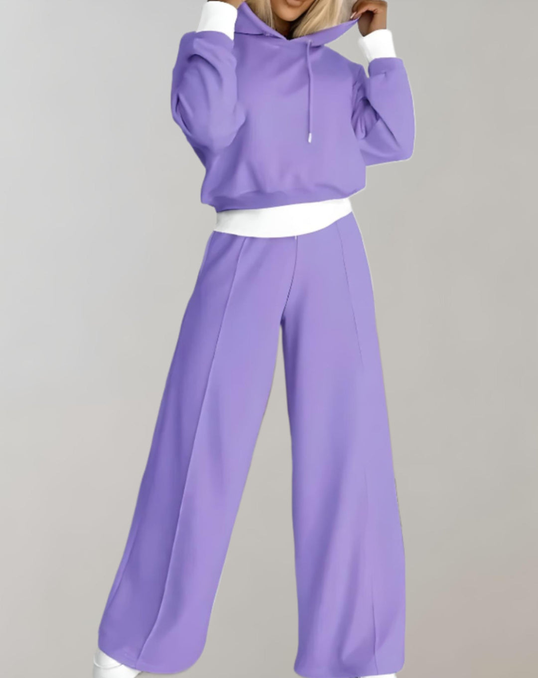 Imelda | Ensemble décontracté composé d’un sweat à capuche et d’un pantalon de jogging, en tissu doux et à la coupe confortable