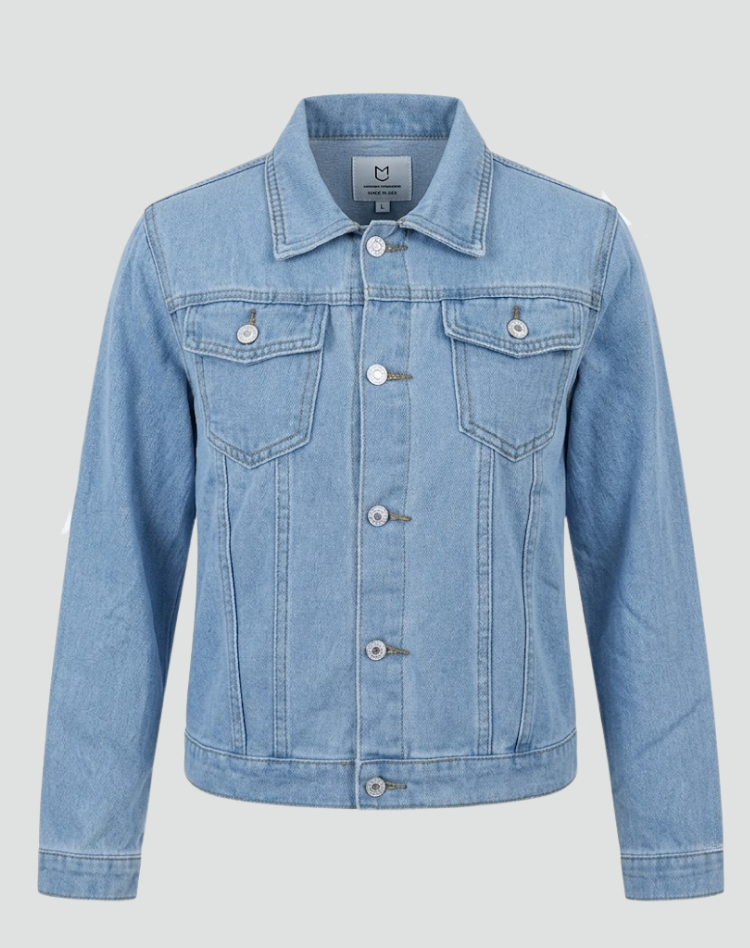 Robyn | Classic Denim Jacket with Button Closure and Practical Pockets