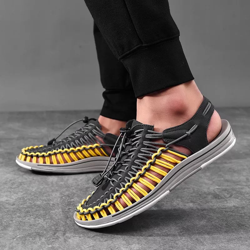 Cole™ - Sandales confortables tissées à la main