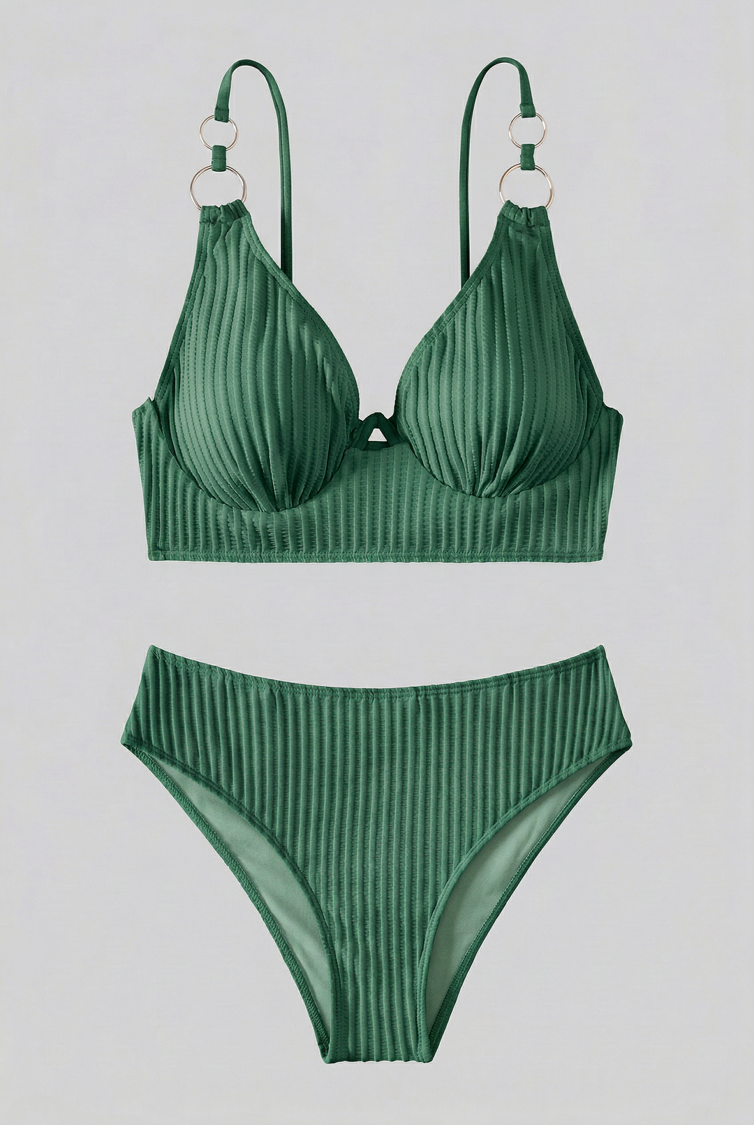 Flattering High-Waisted Bikini Set