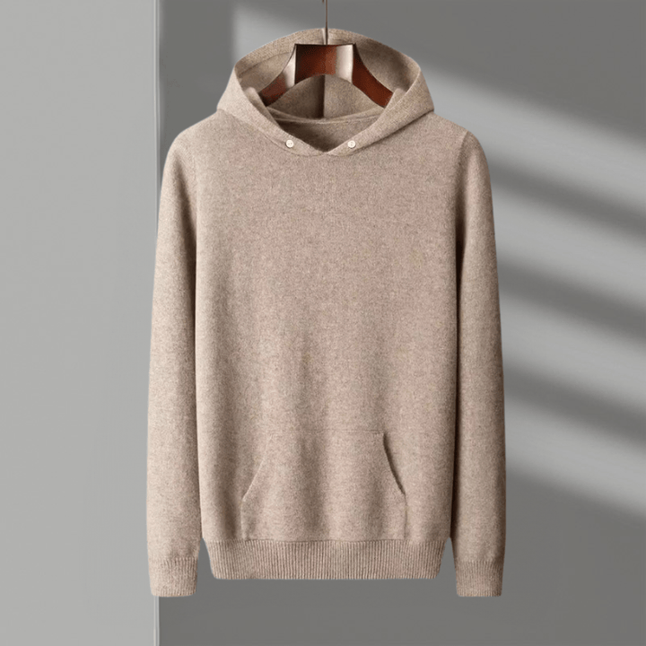 Sweat à capuche en laine mérinos Arden