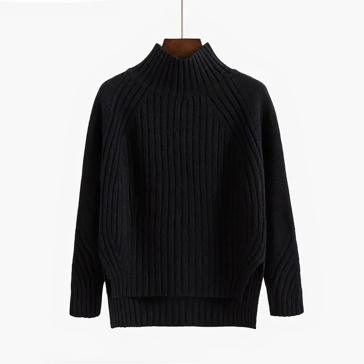 Priya | Relaxed Knit Sweater with Round Neck and Soft Fabric