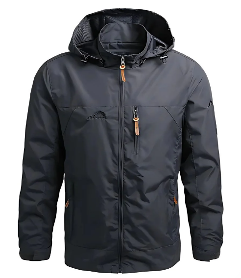 Boone | Rugged Men's Waterproof Jacket with Adjustable Hood and Multiple Pockets