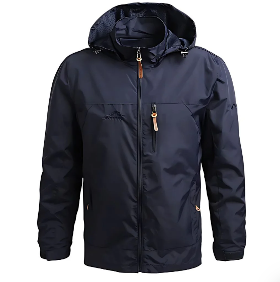 Boone | Rugged Men's Waterproof Jacket with Adjustable Hood and Multiple Pockets