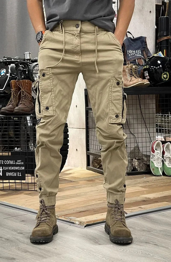 Lucas™ - Pantalon cargo slim avec poches pratiques