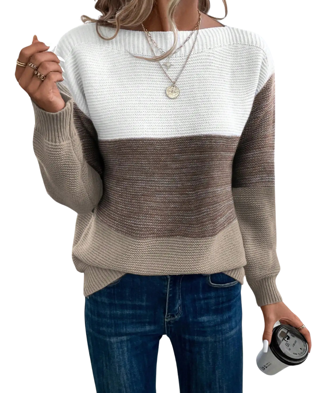 Mia | Pull dégradé