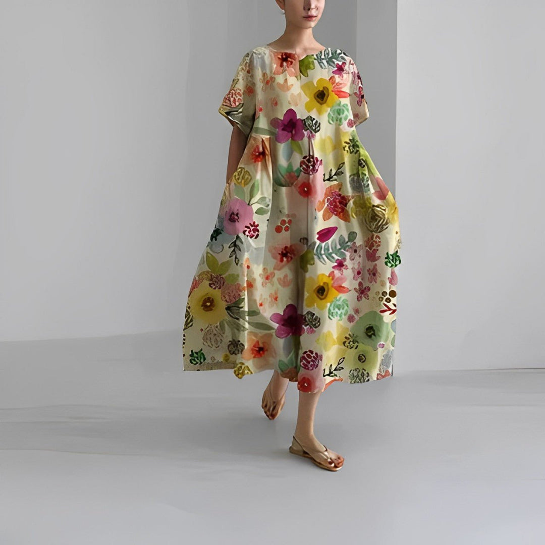 Celia | Robe déesse du jardin