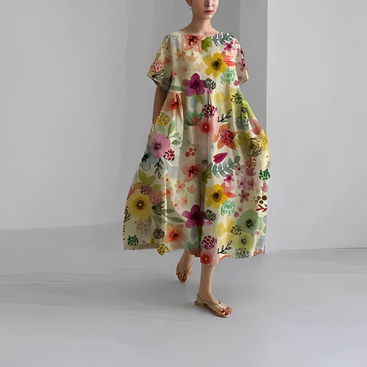 Celia | Robe déesse du jardin