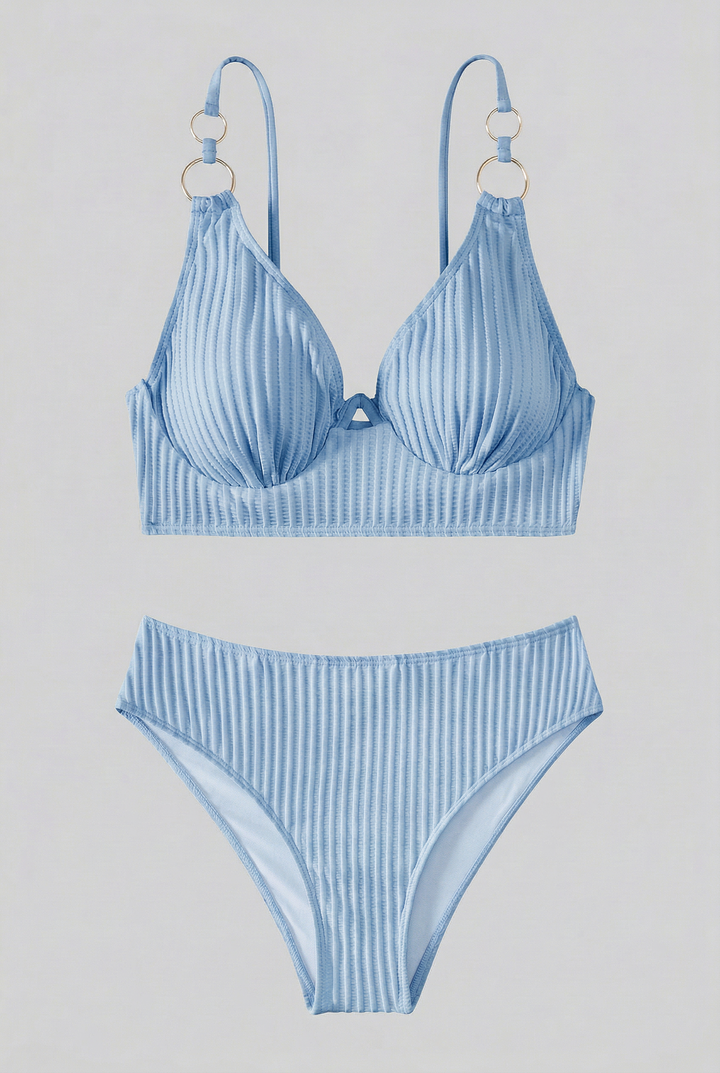 Flattering High-Waisted Bikini Set
