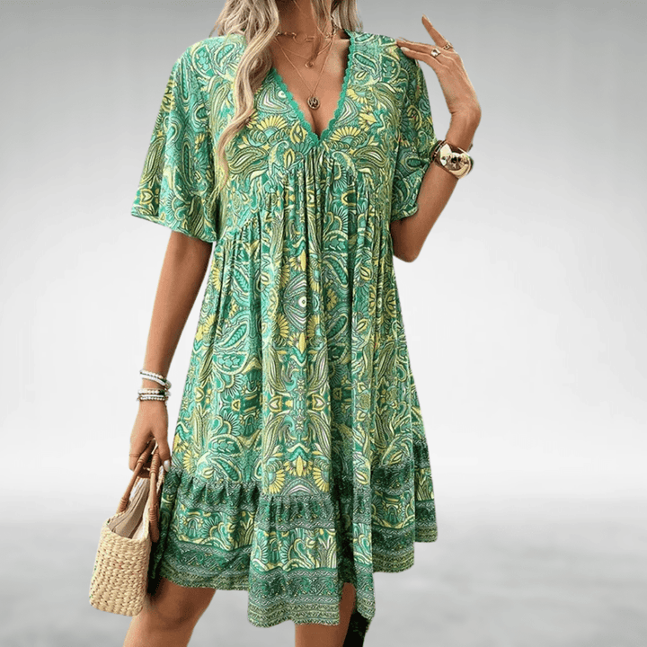 Mayamo | Robe swing bohème Bennett