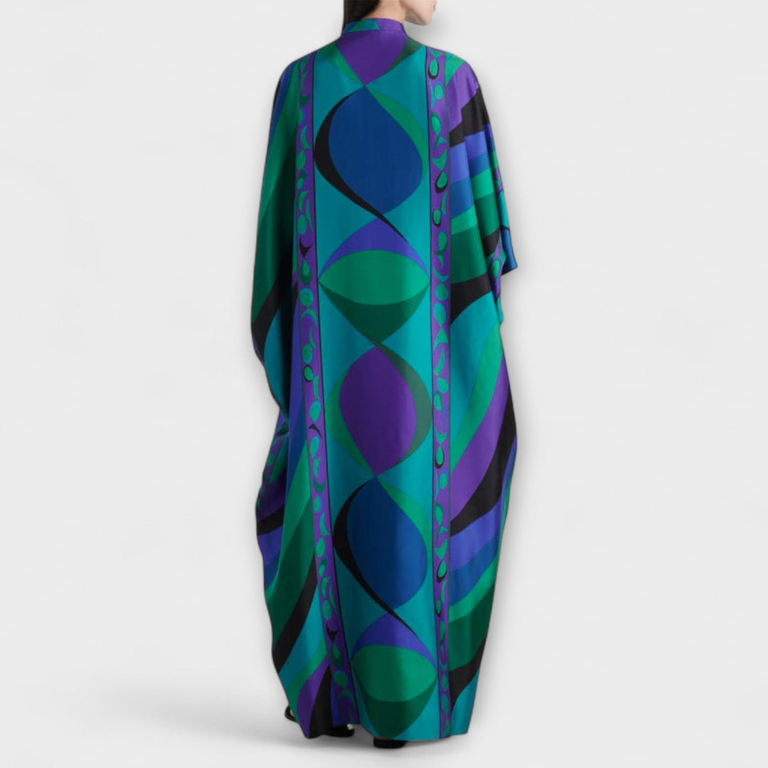 Harper - Kaftan psychédélique vibrant