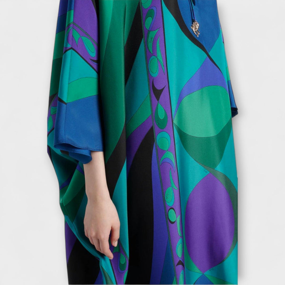 Harper - Kaftan psychédélique vibrant