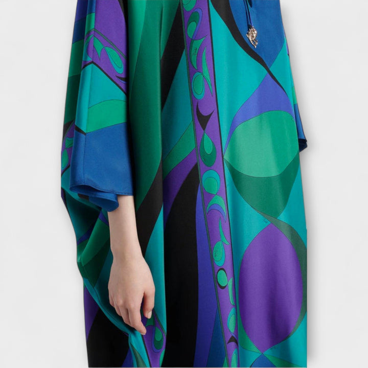 Harper - Kaftan psychédélique vibrant
