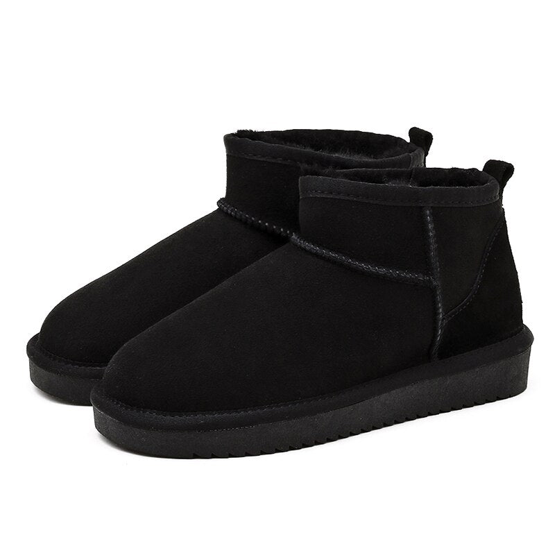 Cosette | Cozy Slip-On Ankle Boots with Warm Lining and Stable Sole