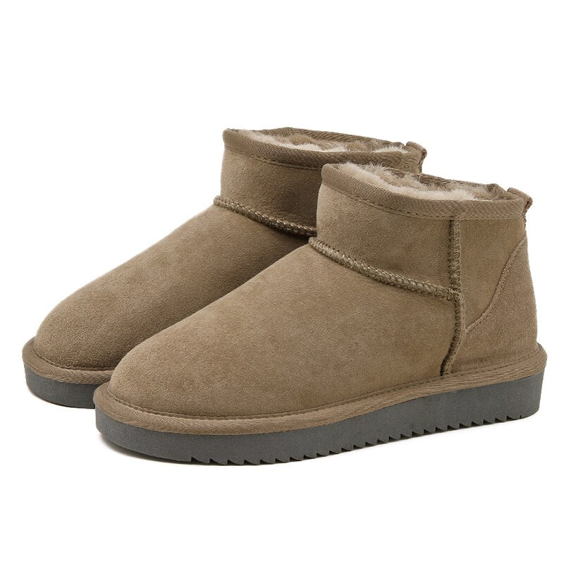 Cosette | Cozy Slip-On Ankle Boots with Warm Lining and Stable Sole