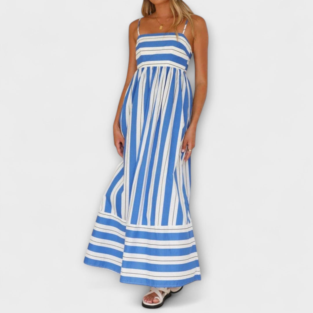 Svea - Robe maxi couleur Bare Bloom