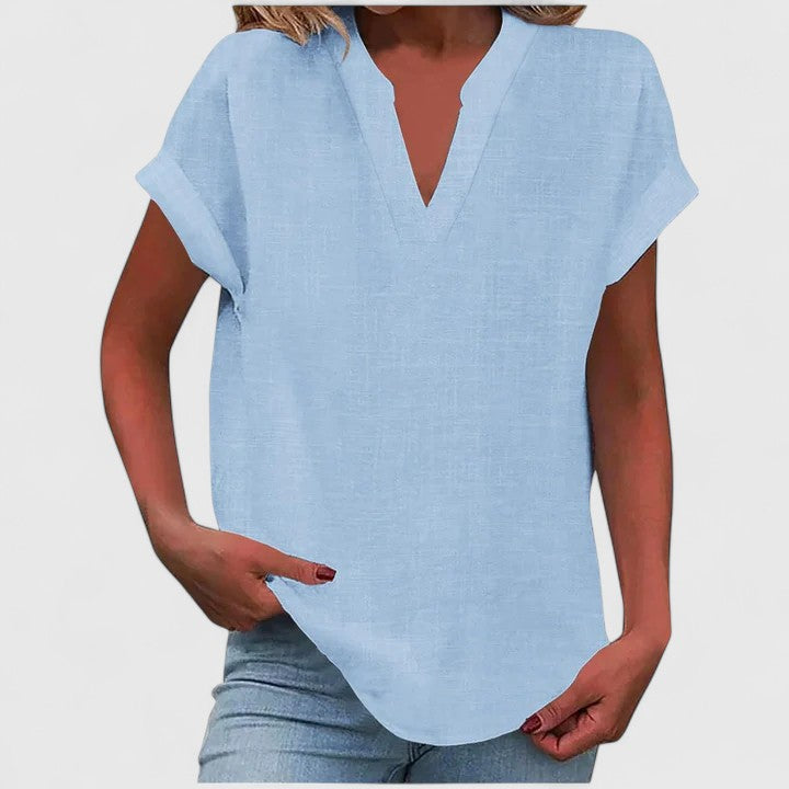 Xavinah | Blouse confortable à col en V