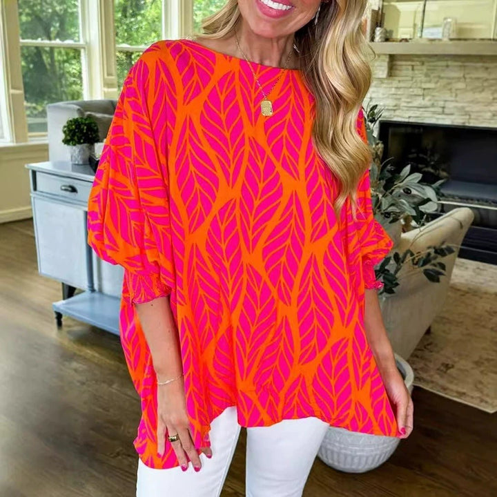 Risa | Blouse à manches bouffantes