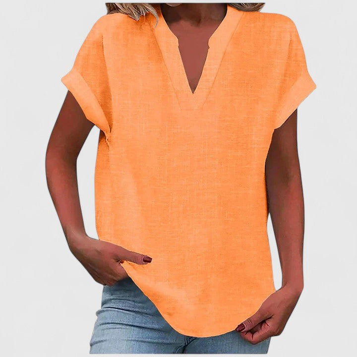 Xavinah | Blouse confortable à col en V
