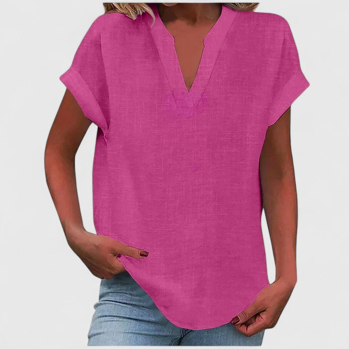 Xavinah | Blouse confortable à col en V