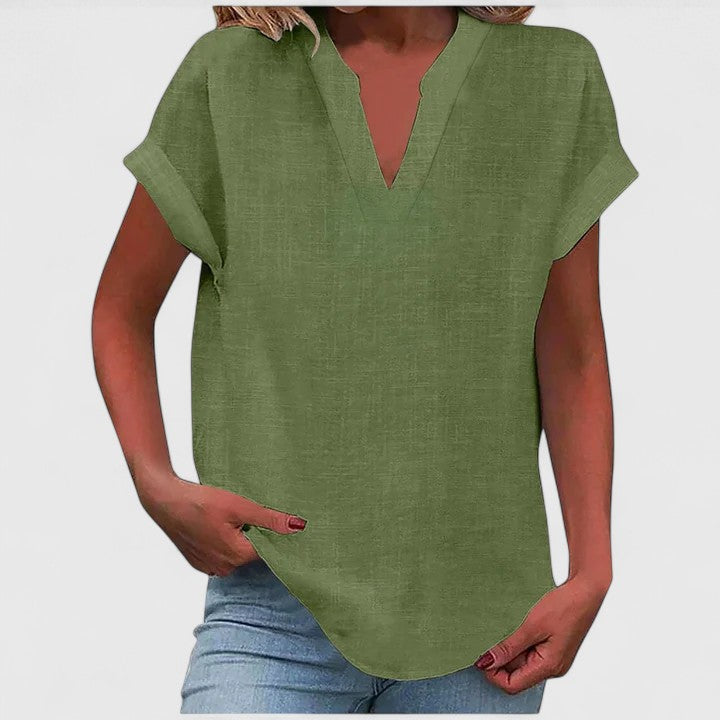 Xavinah | Blouse confortable à col en V